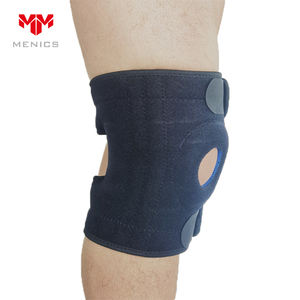 สายรัดเข่านีโอพรีนสำหรับผู้ชาย, สายรัดพยุงเข่าระบายอากาศได้ดีปรับได้ป้องกันเข่าสำหรับวิ่ง - Product Image 5