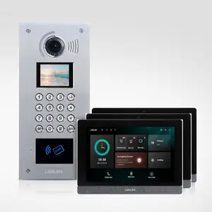 10.1 inch Android Wifi Tuya Smart Video Door Phone Security Camera doorbell with HD touch screen access control