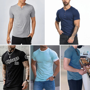Camiseta Branca Simples para Atacado, Impressão Digital Personalizada com Logo, Camiseta de Poliéster e Algodão Plus Size para Homens - Product Image 3