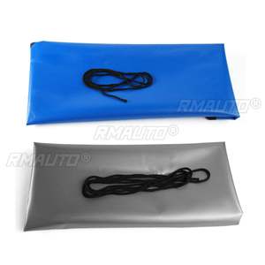 Cache-couplage de remorque étanche en PVC noir, rouge et bleu pour voiture, caravane et protection anti-poussière - Product Image 5