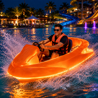 Offre Spéciale – Bateau Kart Électrique de Resort 18KW 74V à Grande Vitesse, Deux Places, en LLDPE Rotomoulé avec Refroidissement à Eau Forcé