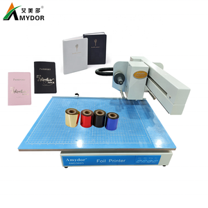 Venta directa de fábrica Impresora digital Tarjeta de bendición de PVC Invitación Placa de material acrílico Máquina de estampado en caliente - Product Image 4