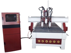 Multi-Process 3-Axis 1325 CNC Router NC Studio Control High Precision Servo Motor Solid Wood Advertising Engraving Cutting