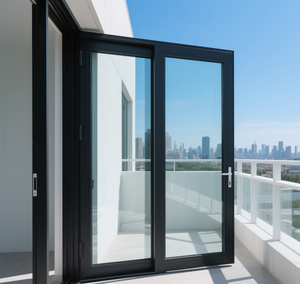 Cửa sổ kính cách nhiệt hai lớp tùy chỉnh thiết kế kính trượt nhôm cho cửa sổ - Product Image 5