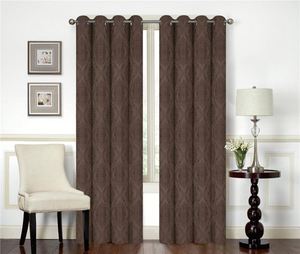 Tessuto Jacquard Veronica 100% Poliestere per <span class=keywords><strong>Tende</strong></span> in Colori Beige, Bordeaux, <span class=keywords><strong>Oro</strong></span>, <span class=keywords><strong>Marrone</strong></span>, Cioccolato <span class=keywords><strong>e</strong></span> Salvia - Product Image 6