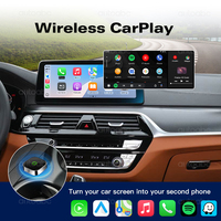 Adaptateur universel Autoabc CarPlay & Android Auto avec Bluetooth, adaptateur filaire vers sans fil, USB Plug-n-Play 2 en 1