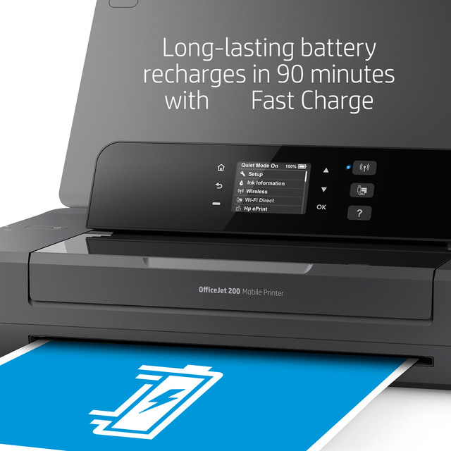 For H_P Officejet 200 WiFi Inkjet Printer Compact Color A4 Desktop Printer for Office & Photo Use