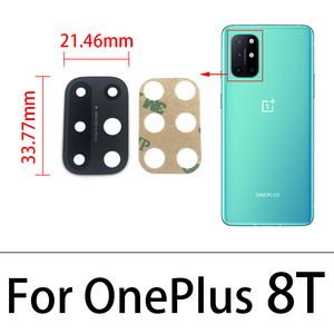 Support d'objectif de caméra de téléphone portable, arrière, objectif en verre pour <span class=keywords><strong>Oneplus</strong></span> 8T <span class=keywords><strong>9</strong></span> <span class=keywords><strong>Pro</strong></span> Nord 100 - Product Image 2