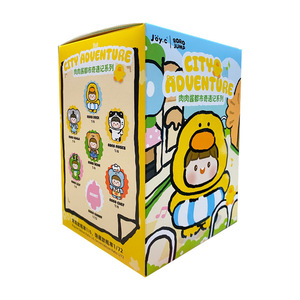 100% auténtico Rorojump Urban Adventure Blind Box venta al por mayor juguetes <span class=keywords><strong>de</strong></span> figuras coleccionables para tienda <span class=keywords><strong>de</strong></span> regalos 6 uds Mix Mystery Box Set - Product Image 2