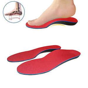 Fabricación de plantillas Tipo de pie invertido Sobrepronación Pie plano Soporte de arco de pierna en forma de XO Plantillas deportivas EVA de doble densidad - Product Image 1