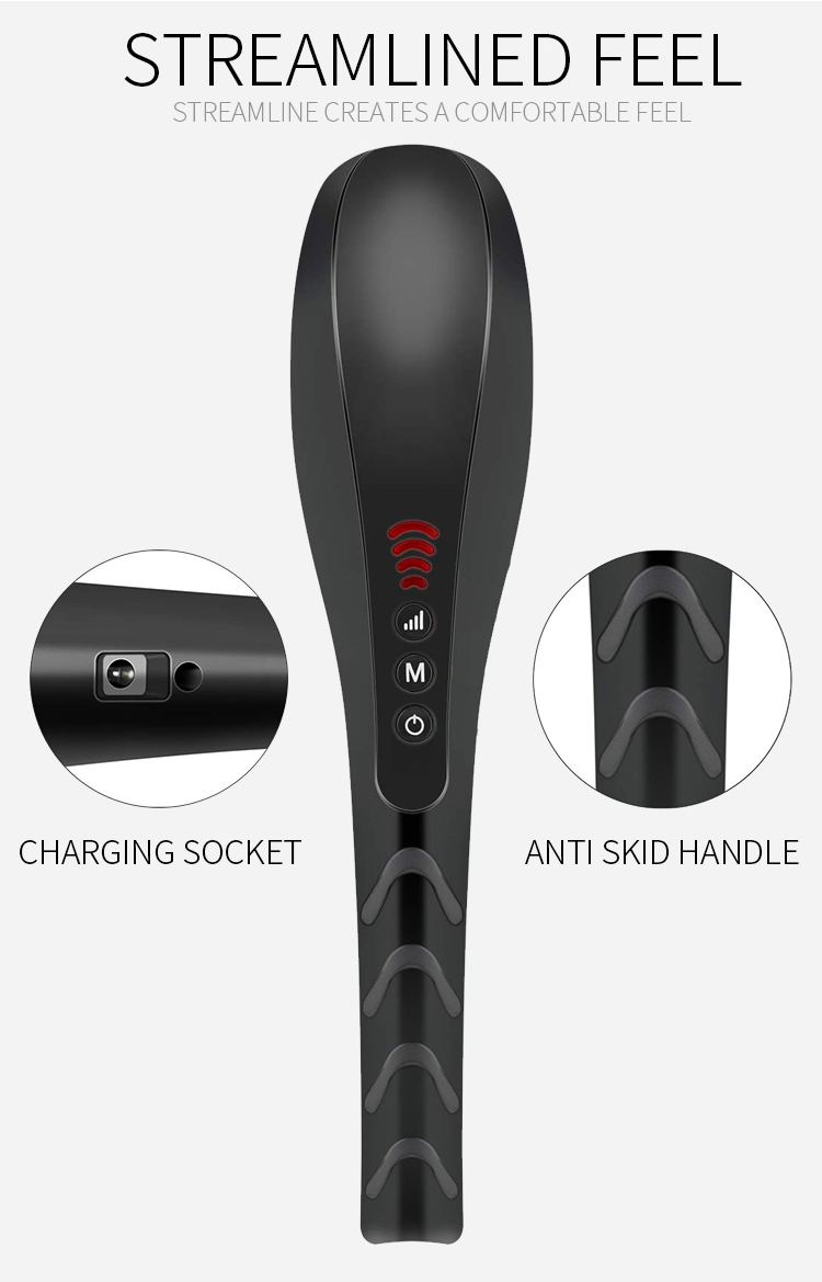 Rechargeable Hand Held Deep Tissue Massager for Muscles | Diversi