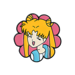 5000 types de broches de col en émail métallique de bonne qualité, mignonnes, avec logo, pour chapeaux et badges, de la série <span class=keywords><strong>Sailor</strong></span> <span class=keywords><strong>Moon</strong></span> - Product Image 6