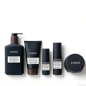 Custom Private Label Men's Easy to Carry Mini Daily Skincare Set Serum Cream Facial Skin Care Products for Men New Arrival 2026
