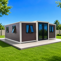 Villa de villégiature en bord de mer - Villa de villégiature en conteneur pliable - Structure en acier en U et toit entièrement soudé de 1,0 mm