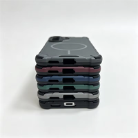 Coques tendance S26 Ultra 2026, Étui de téléphone portable magnétique antichoc à texture mate et design professionnel pour Samsung S26 S25 S24 S23 Plus