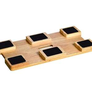Tabla de Fitness de Madera GBN, Plataforma Antideslizante 03 para Entrenamiento de Pies, Ejercicios de Fuerza en el Gimnasio - Product Image 1