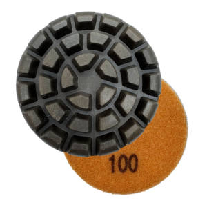 Cuscinetti lucidanti abrasivi diamantati 3 pollici o 4 pollici pietra resina bagnata disco lucidatura ruota flessibile per calcestruzzo - Product Image 3