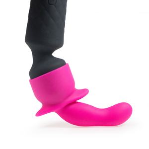 Silikon-Schlangenform Mini-Körperstab-Aufsatz Kopfzubehör für Iwand Mini Vibrator Massagestab - Product Image 4
