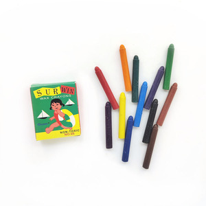 Juego de 12 Crayones de Cera para Dibujo Artístico NO.66, No Tóxicos, Promocionales, en Caja de Colores para Niños - Product Image 3