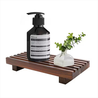 Support de présentation minimaliste en bois pour savon de cuisine, idéal pour la décoration de mariages et de salles de bain