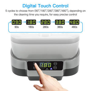 Pulitore a Ultrasuoni Skymen ODM 1.2L per Salone di <span class=keywords><strong>Manicure</strong></span>, Design Staccabile, Macchina per Pulizia Ultrasonica di Strumenti per Pedicure - Product Image 4