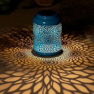 Lanternes porte-bougies en fer forgé durables à suspendre pour l'extérieur, écologiques, faites à la main, décoration d'intérieur pour mariage et Noël - Product Image 3