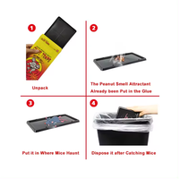 Plateau en plastique fort collant rat et souris piège à colle antiparasitaire rat souris