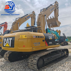 Buen estado y baja cilindrada Caterpillar CAT323D2l 23 Ton excavadora mediana de orugas usada - Product Image 2