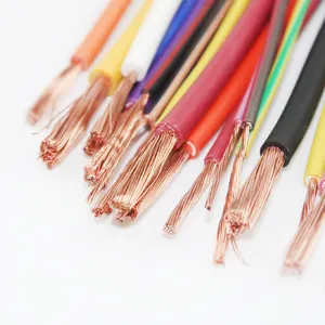 Cable de cobre para automóvil, cable de Automoción de 0,35 mm2 0,75 mm2 1,0 mm2 1.5mm2 2.5mm2 pvc flry-a fly-b iso