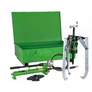 KUKKO - Y58-556 Hydraulic external <b>puller</b> set - EAN 4021176038631 <b>PULLERS</b> HYDRAULIC <b>PULLERS</b> - Product Image 1