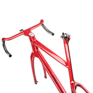 <span class=keywords><strong>Cadre</strong></span> de vélo de route en <span class=keywords><strong>acier</strong></span> au carbone peint sur mesure 29 pouces, frein à disque aérodynamique, <span class=keywords><strong>cadre</strong></span> de vélo de gravier 700*25C transparent, léger 960g - Product Image 6