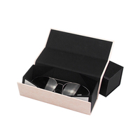 Boîte cadeau rigide en carton magnétique de luxe, gaufrage personnalisé, pelliculage brillant, matériaux recyclés, papier couché