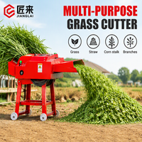 Broyeur de fourrage JIANGLAI, coupe-herbe, machine à couper le fourrage, machine à couper la paille, le maïs, les tiges, la ensilage pour l'alimentation animale