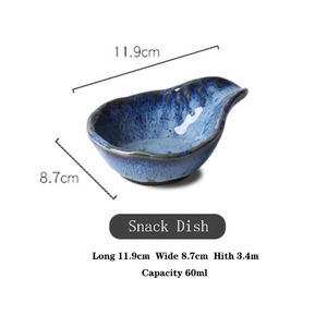Directo <span class=keywords><strong>de</strong></span> fábrica Venta caliente Respetuoso del medio ambiente Retro Horno <span class=keywords><strong>de</strong></span> alta temperatura <span class=keywords><strong>Porcelana</strong></span> Irregular Colorido Hotel Vajilla Snack Dish - Product Image 5