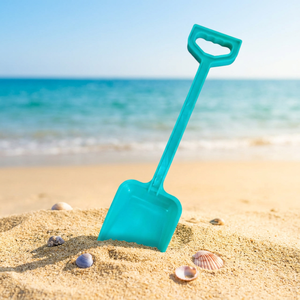 TOYBOLA <b>Plastic</b> Beach Sand Shovel Toy for Kids Ages 2-13 <b>Mesh</b> Bag Packaging Outdoor Garden and Sandbox Play - Product Image 3