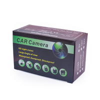 Caméra de recul pour voiture C02 avec 4 caméras de recul à vision nocturne DVR à lumière LED