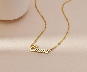 Collana con nome personalizzato viene garanzia di soddisfazione di qualità garantendo un regalo perfetto che una persona speciale gioielli in acciaio inossidabile - Product Image 4