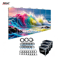 Écran LED de location intérieur haute fréquence de rafraîchissement 3840Hz P2.976 500x1000mm, écran vidéo sans soudure pour salons professionnels, concerts, mariages et décors