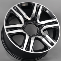 Jantes de voiture pour passagers Flrocky 17 pouces PCD 6*139.7 ET25 mm pour Toyota