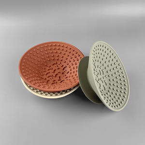Hot selling <b>pet</b> <b>bowl</b> Powerful suction base Silicone <b>pet</b> slow <b>feeder</b> Licking <b>bowl</b> - Product Image 3