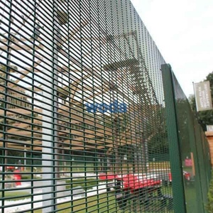 An ninh cao 358 hàng rào nhà tù 6ft x 8ft tấm chống leo lên giá cả cạnh tranh-cho hàng rào lưới mắt cáo & Cổng - Product Image 5