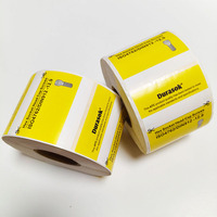 Papier autocollant texturé durable personnalisé, étiquette autocollante en rouleau pour l'emballage des bouteilles et des bocaux