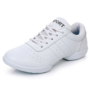 <span class=keywords><strong>Scarpe</strong></span> da Cheerleading <span class=keywords><strong>bianche</strong></span> per adulti <span class=keywords><strong>scarpe</strong></span> sportive sportive da ballo <span class=keywords><strong>scarpe</strong></span> da allenamento da competizione Sneakers da <span class=keywords><strong>ginnastica</strong></span> artistiche - Product Image 1