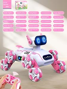 <span class=keywords><strong>Robot</strong></span> électrique cascadeur intelligent à 8 roues, <span class=keywords><strong>jouet</strong></span> pour <span class=keywords><strong>chien</strong></span>, concept de déformation pour enfants, adultes, <span class=keywords><strong>chien</strong></span> mécanique intelligent à distance - Product Image 6
