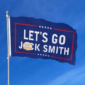 Disesuaikan 3x5 kaki baru Let's Go Jack Smith bendera dekorasi dalam ruangan luar ruangan bendera poliester dengan kuningan grommet