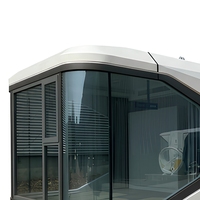 Expédition rapide – Nouvelle capsule hôtelière mobile créative d'extérieur 2025 la plus populaire – Maison préfabriquée OEM/ODM