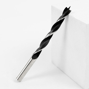 Foret hélicoïdal à trois pointes pour le travail du bois, 3-10 mm, avec tige multi-spécifications pour le positionnement et le perçage de trous dans le bois et le plastique - Product Image 2