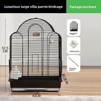 Petite cage à oiseaux pour perruches, perroquets, agapornis, perruchons, pinsons, canaris, cage en métal pour perroquets pour la maison, cages de reproduction pour perruches