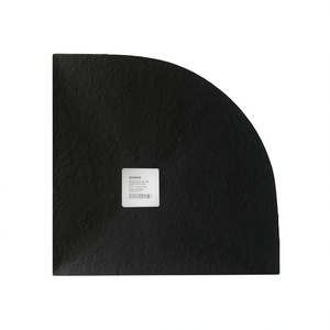 Plato de ducha Serenity Corner de 80 x 80 cm, blanco, superficie antideslizante para uso en el baño - Product Image 3