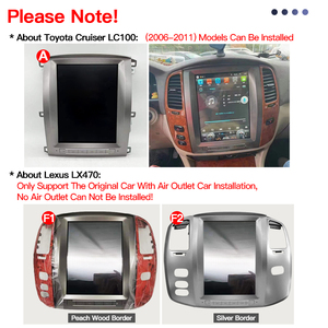 Reproductor de Radio para Auto STWEI para Lexus LX470 y Toyota Land Cruiser LC100 2006-2011, GPS, Navegador, Video, Multimedia, Android 13, Auto Carplay - Product Image 3